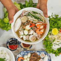 Hủ tiếu mực 