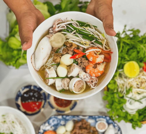 Hủ tiếu mực 