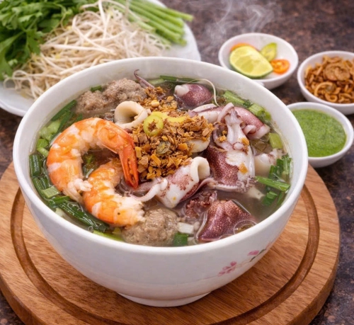 Hủ tiếu mực đặc biệt